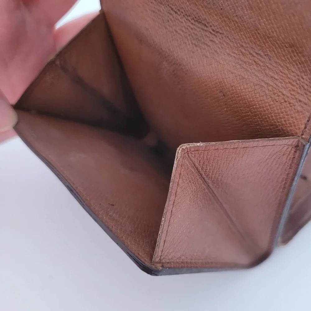 Louis Vuitton Monogram Canvas Portefeuille Billets Double Wallet MI0992 Brown - Picture 7 of 14